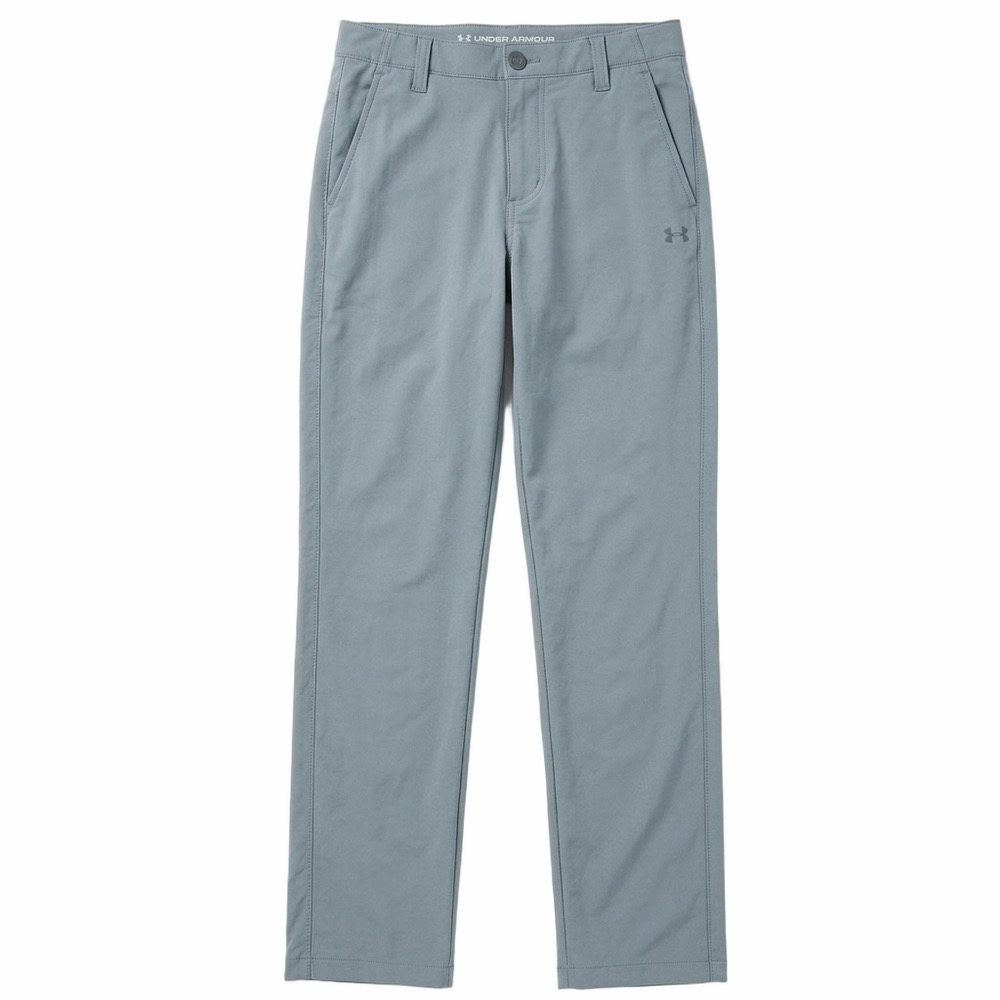 Under Armour Golf Light Gray Pants Youth Boy 18 29x29” Activewear Athletic